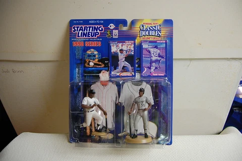 Starting Lineup Action Figure 1998 Winning Pairs Albert Belle Frank Thomas NIB Cover