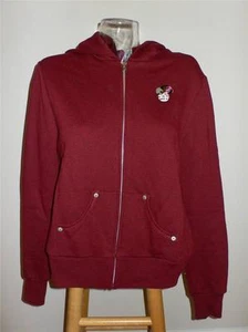 Roxy Quiksilver Marrón Rojo Oscuro con Capucha Camisa con Sudadera Chaqueta con Capucha Nueva Sin Etiquetas L Juniors - Imagen 1 de 1