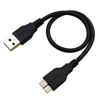 Micro USB 3.0 Cable for Western Digital WD My Book External HDD Hard Drive Cord - Image 1 of 4