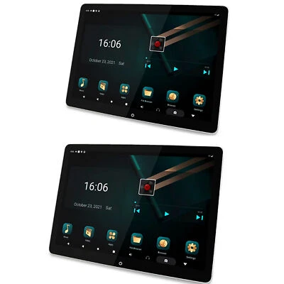 Für Peugeot 1 Set 12" Touchscreen Android Kopfstützen Monitor 8GB+128GB WiFi+4G - Bild 1 von 4