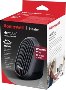 Honeywell HCE100B Heat Bud Ceramic Portable-Mini Heater - Black NEW IN BOX! - Picture 1 of 2