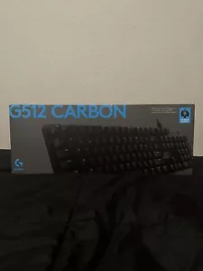 Logitech G512 Carbon RGB Keyboard - GX Blue Switches - Picture 1 of 7