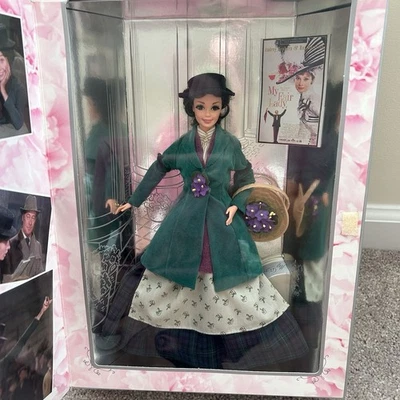Barbie Eliza Doolittle My Fair Lady Audrey Hepburn muñeca niña flor Foto 1 de 4