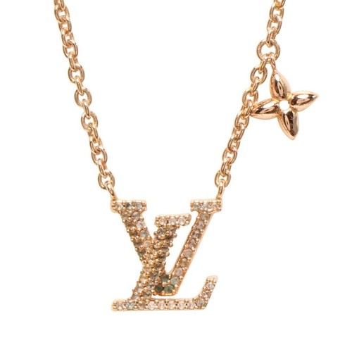 LOUIS VUITTON（LV） Collana Louis Vuitton LV Iconic M00985 TE4262 donna dettagli danni patina a5d