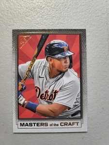 2021 Topps Gallery Masters of the Craft Miguel Cabrera #MTC-11 NM Free Shipping - Bild 1 von 2