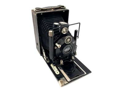 Voigtländer Avus Appareil Photo À Plaques Avec Anastigmat Voigtar 1:6,3 F=10,5cm - Photo 1/4