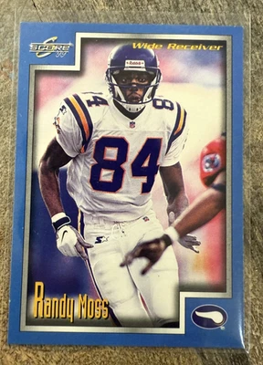 1999 Score #1 Randy Moss - 2nd year  - Minnesota Vikings  HOF Legend - Image 1 of 2