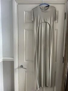 Calvin Klein Vintage Silver/grey Dress Size M - Picture 1 of 11