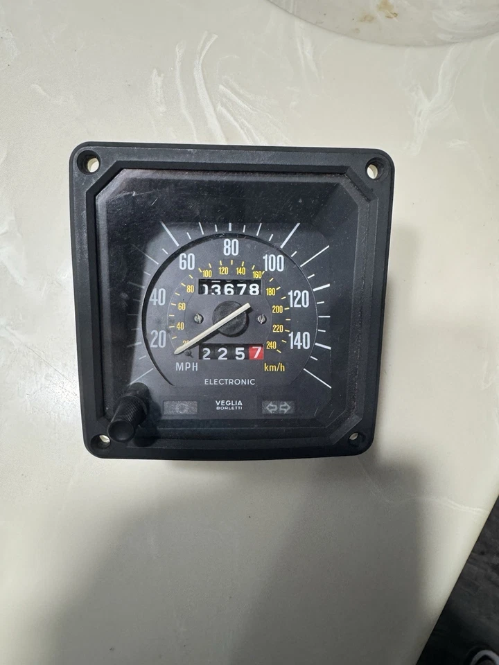 🔥RARO Alfa Romeo GTV6 Alfetta GTV Velocímetro Odómetro Medidor Instrumento 1980-86 Foto 1 de 4