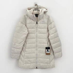 Abrigo Parka Acampanado Para Mujer The North Face Talla S Gardenia Blanco Calce Ajustado Nuevo con Etiquetas - Imagen 1 de 14
