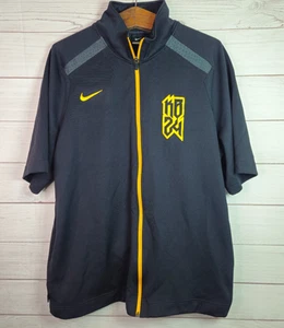 Nike Kobe Bryant Mamba Warm Up Full Zip Black Jacket Men's 2XL Lakers - Picture 1 of 12