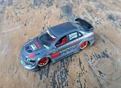 Jada Import Mitsubishi Lancer Evolution Evo VI 1:64 Veilside Gris Foto 1 de 4