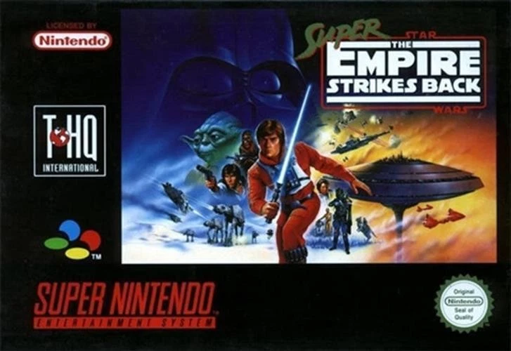 Super Star Wars The Empire Strikes Back SNES Super Nintendo NES Video Game Boxed - Image 1 of 1