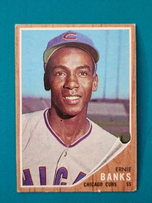 1962 Topps - Ernie Banks #25 - Nice card - HOF Cubs - Well Centered - Image 1 of 3