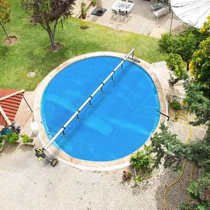 15FT 12Mil Solar Pool Cover Round Solar Blanket Inground Above-Ground Pool - Picture 1 of 8