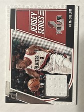 CJ McCollum 2018-19 Donruss Jersey Series Game Worn Patch