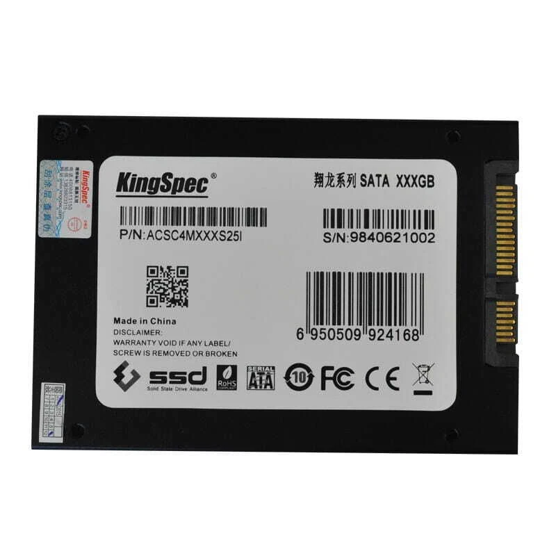 KingSpec SSD 256GB 2,5" SATA III SSD ACSC4M256S25 - Bild 1 von 1