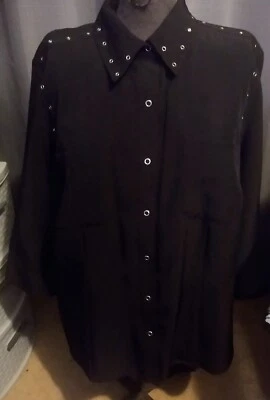 Blusa Covington Talla 18W Axilas 26 Hombro Abajo 27 In Parte Inferior 27 In Lk Nueva Foto 1 de 4