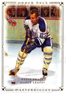 2008-09 UD Masterpieces #72 Eddie Shack - Picture 1 of 1