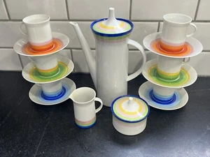 Vintage Rosenthal Studio Line Lustgarten Mid Century Kaffeeset Service für 6 - Bild 1 von 13