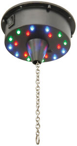 Battery Operated LED Mirror Glitter Ball Rotating Motor Party Lighting DJ Disco