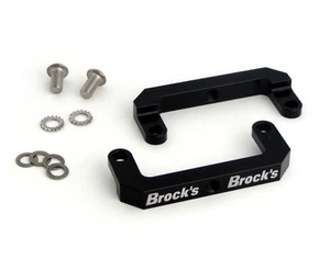 ZX6R ZX10R ZX14 - Brocks Radial Caliper Fork Strap Brackets Z900RS Z1000 ZX12R - Picture 1 of 4