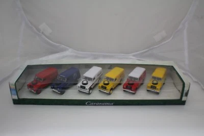 Landrover  6 car set # 2 by Cararama 1-72 Scale.NOS. - image 1 of 2