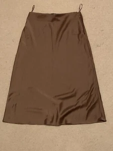 primark brown y2k midi mid rise skirt - Picture 1 of 2