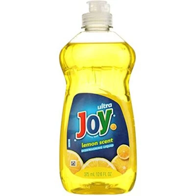 Joy Ultra Dishwashing Liquid, Lemon Scent 12.60 oz [8-Pack] - Image 1 of 4