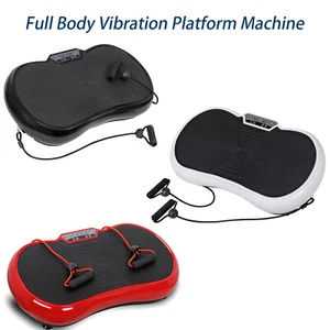 Máquina de Ejercicio Compacta Vibration Plat Todo el Cuerpo con Control Remoto Negro/Blanco/Rojo - Imagen 1 de 32