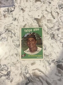 1959 Topps #102 Felipe Alou