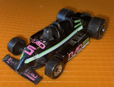 Vintage 1984 Matchbox F1 Racer Black Pink Rare Original Old Car RAD Racer FreeSh - Image 1 of 4
