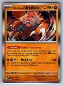 Bloodmoon Ursaluna Holo Prismatic Evolutions Pokemon TCG - Picture 1 of 2
