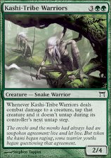 Champions of Kamigawa - Kashi-Tribe Warriors - Foil