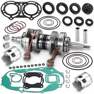 (11:1) For Yamaha Banshee 64mm Rebuild Kit Crank Forged Pistons Gaskets Seals - Picture 1 of 10