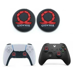 2x God Of War Thumbstick Grip Caps für PS5 | Series X|S | PS4 | Xbox One - Bild 1 von 2