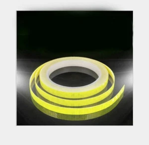New 8m Fluorescent Bike Motorcycle Reflective Safety Tape Waterproof Sticker - Picture 1 of 3