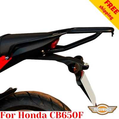 Portaequipajes trasero para Honda CB650F CB 650 F para bolsas blandas y fundas Foto 1 de 4