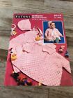 Patons Brilliant Quickerknit 6278 Baby Knitting Pattern Set. Vintage & Rare