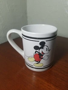 Disney Mickey Mouse Running Coffee Mug cup, vintage Gibson - Picture 1 of 7