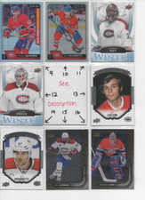 Montreal Canadiens * SERIAL #'d Rookies Autos Jerseys * ALL CARDS ARE GOOD CARDS