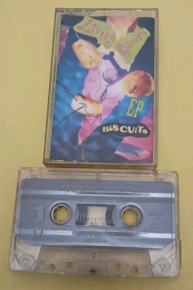 Living Colour - Biscuits [EP] - Cassette, 1991 - Image 1 of 2