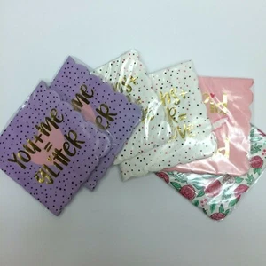 6 servilletas de papel novedosas bebida cóctel tú+yo, lentejuelas+brillo, Cupido amor - Imagen 1 de 7