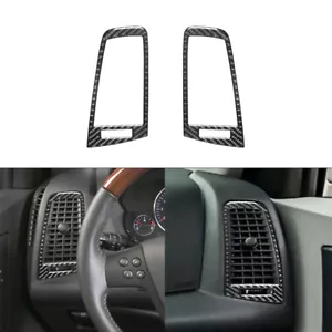 Borde pegatina salida de aire acondicionado de fibra de carbono LR para Cadillac CTS 2003-2007 - Imagen 1 de 15