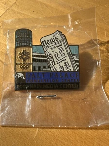 2002 SALT LAKE CITY OLYMPIC SALT PALACE CONVENTION CENTER MEDIA CENTER PIN/PINS - Bild 1 von 2