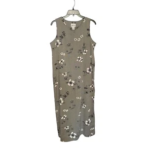 NWT Apparenza Y2K Black & White Floral Maxi Dress Size PM - Picture 1 of 9