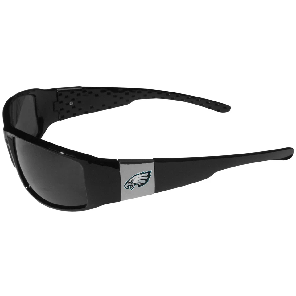 NFL Siskiyou Sports Fan Shop Philadelphia Eagles Chrome Wrap Sunglasses One S...