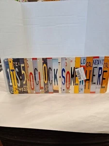 Arte da parete in latta Its5oclocksomewhere - Foto 1 di 2