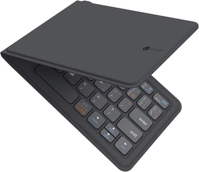 iClever Bluetooth Keyboard Folding Leather Unbreakable 360-degree rotation Japan - Image 1 of 4