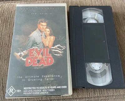 EVIL DEAD VHS 1981 Empire Films Vintage Video Cassette Tape R Rated - Image 1 of 4